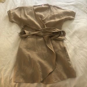 Linen Fox Mimosa Dress